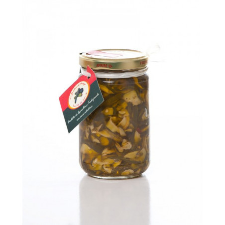 In Oil: Canned Zucchini in Extra Virgin Olive Oil - 1