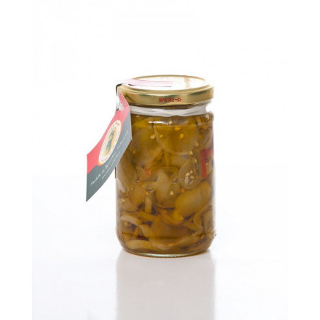 In Oil: Preserves of Green Tomatoes in oil grown and processed in Italy - 1