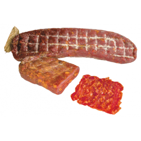 Salami: Spianata Piccante a pezzi sottovuoto - 2